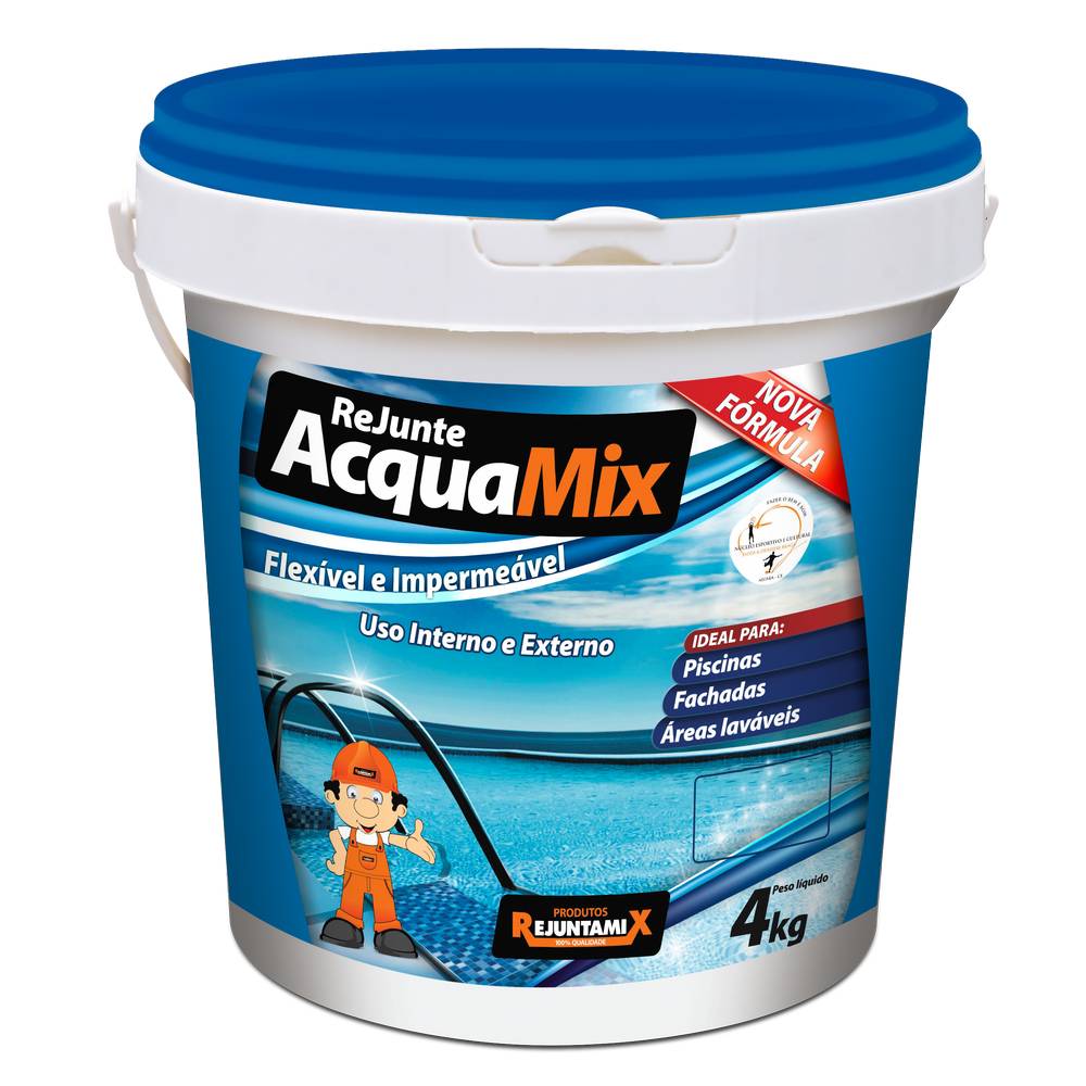 Rejunte-Para-Areas-Lavaveis-Acquamix-Verde-Cana-4kg-Rejuntamix