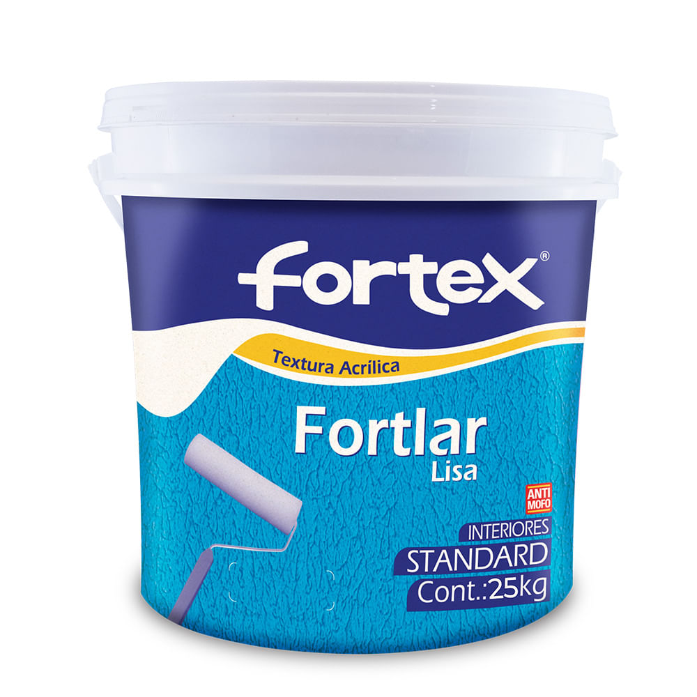 Textura-Acrilica-Standart-Fortlar-Branco-Neve-25-Kg---Fortex