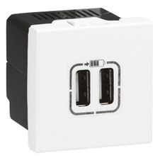 Modulo-de-Carregador-USB-1500MA-Branco-Arteor-Pial-Legrand