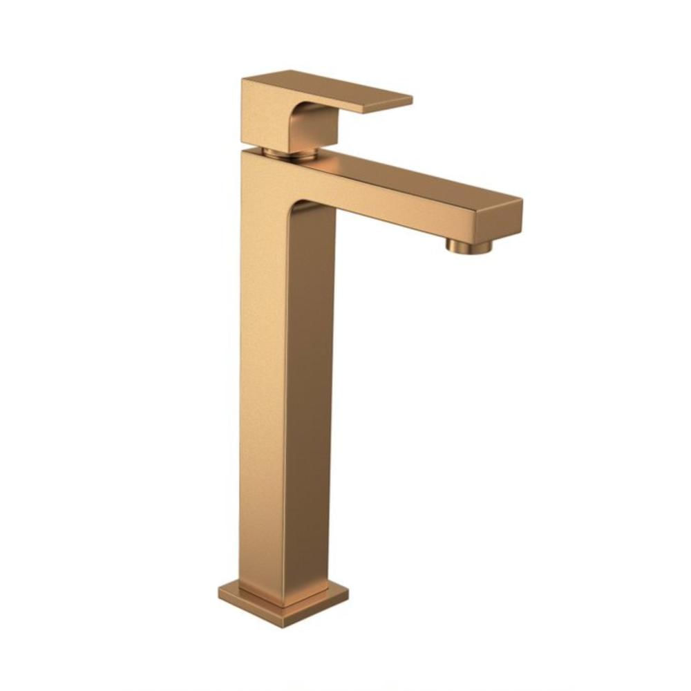 Torneira-de-Mesa-para-Lavatorio-Bica-Alta-Gold-Matte-Unic-Deca