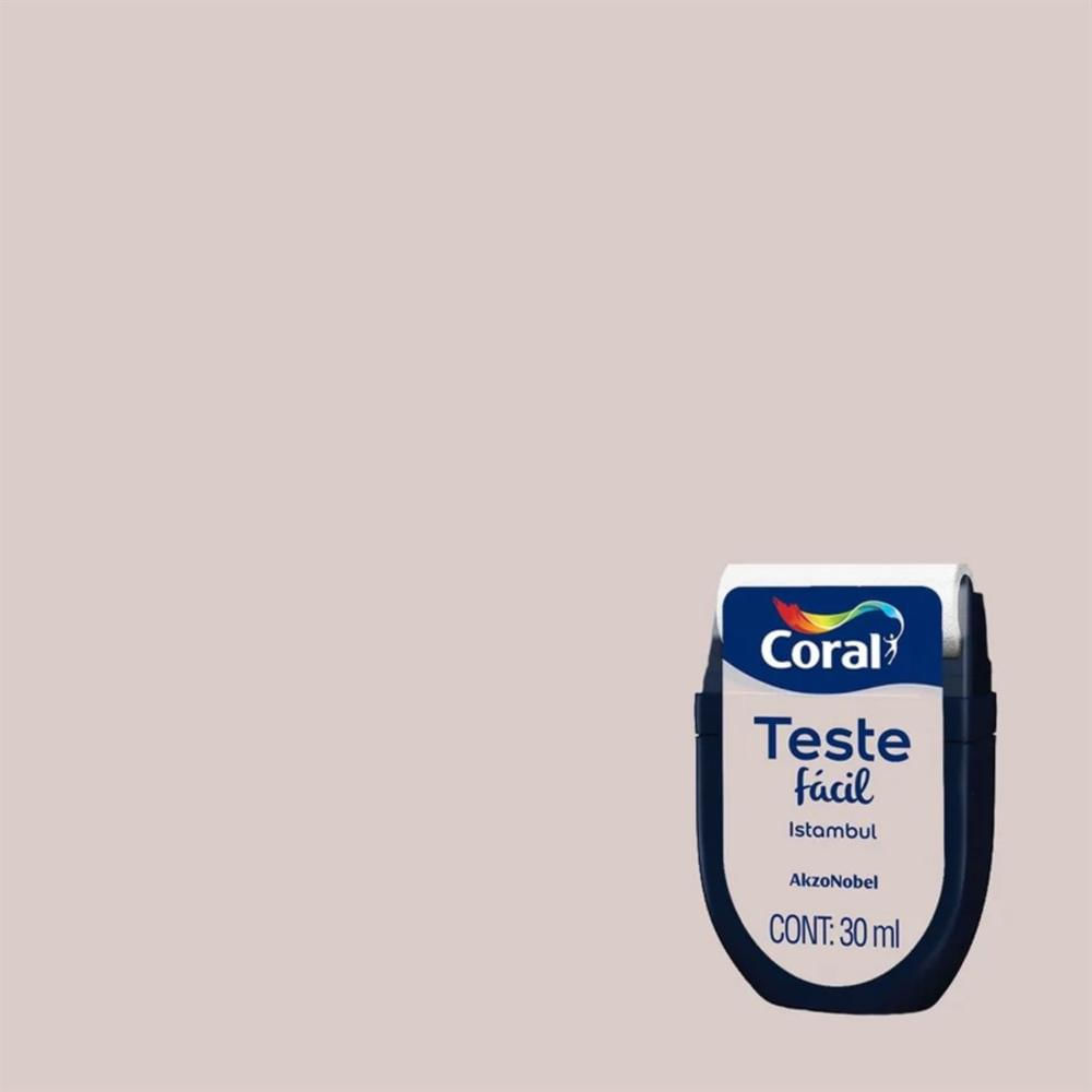 Tinta Teste Fácil 30ml Istambul Coral Acal Home Center 5999