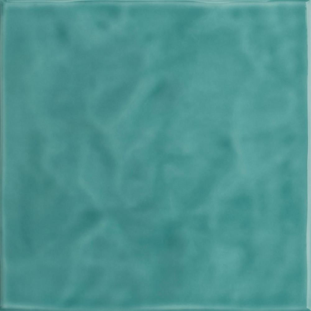 Azulejo-20x20cm-Brilhante-Verde-Agua-Onda-Branco-Eliane