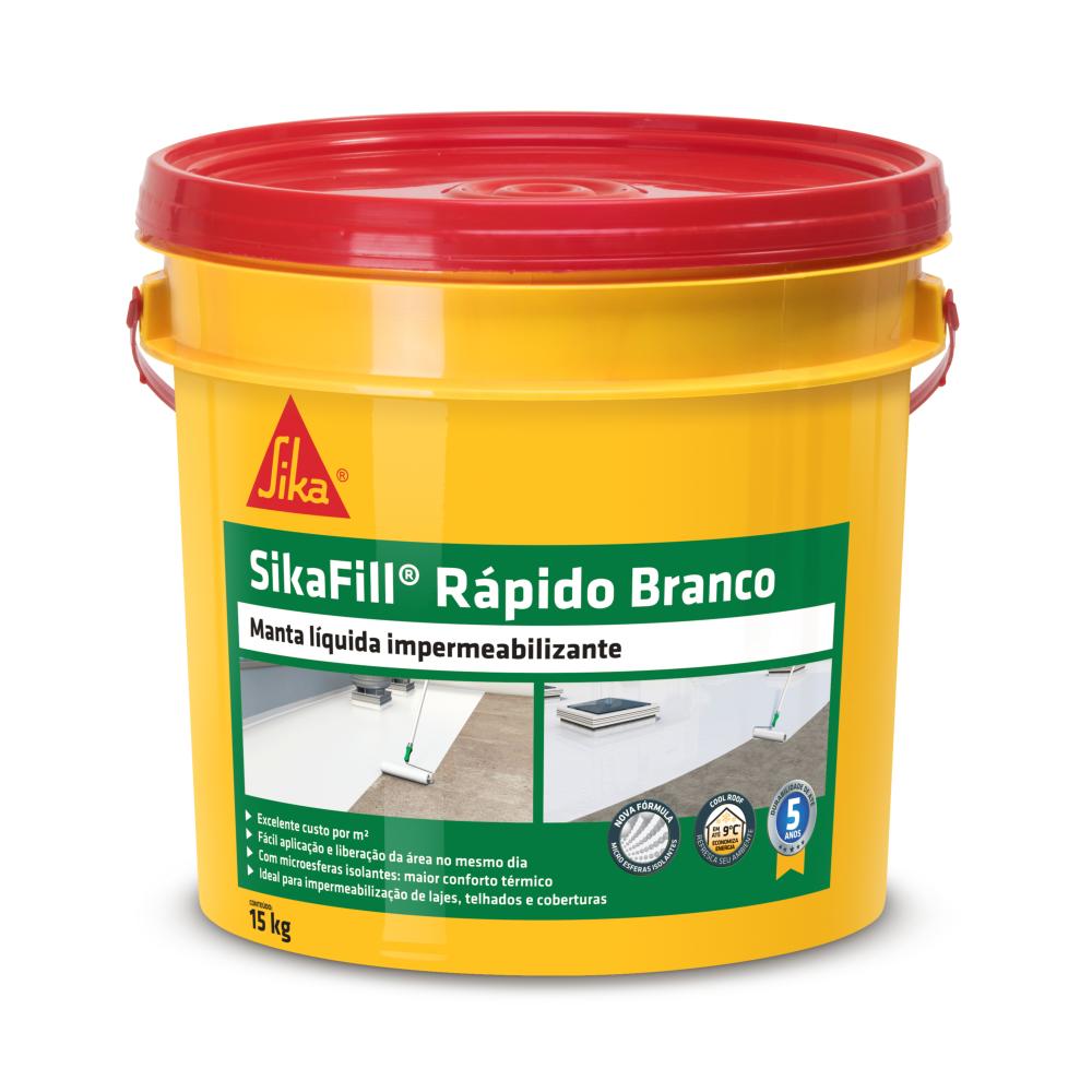 Manta-Liquida-Imepermeabilizante-Sikafill-Rapido-15kg-Branco-Balde-Sika