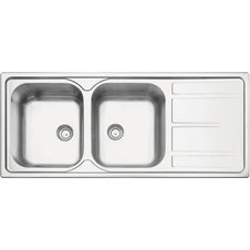 Cuba-Dupla-de-Sobrepor-Retangular-116x50cm-Aco-Inox-Tramontina