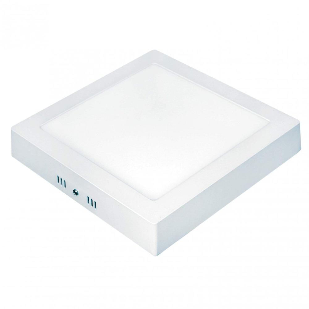 Painel de Led Sobrepor 12W Lux Quadrado 6500K Branca Taschibra Acal