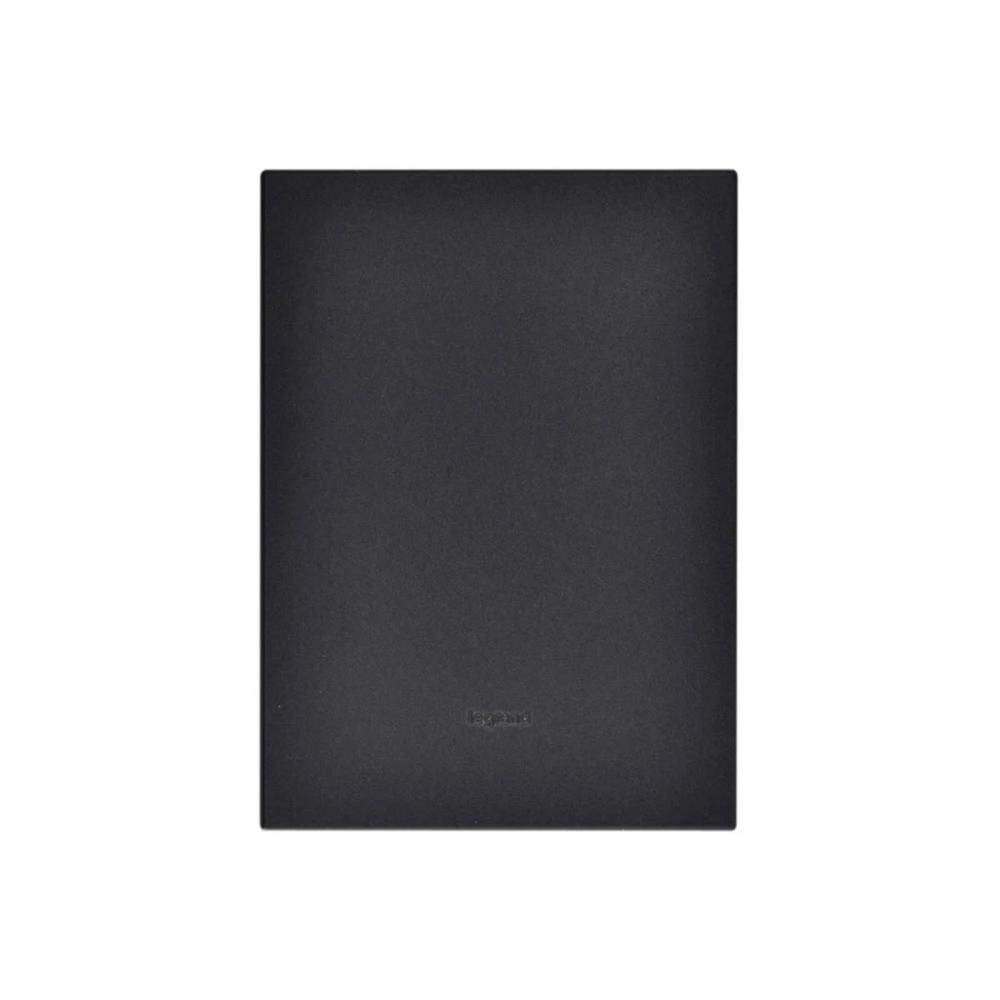 Placa-Cega-4x2cm-Grafite-Arteor-Pial-Legrand