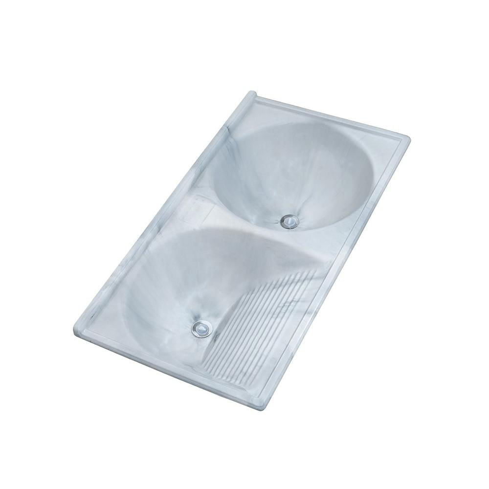 tanque duplo redondo 1 02x50 45l cinza