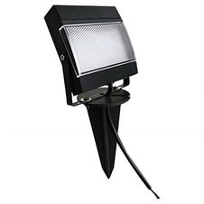 Refletor-Holofote-com-Estaca-Espeto-LED-Preto-75W-Luz-Branca-autovolt-Ecoforce