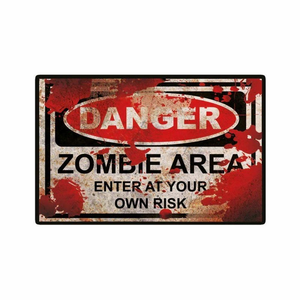 Placa-Decorativa-Zombie-Zone-20x30-cm---Cia-Laser