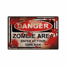 Placa-Decorativa-Zombie-Zone-20x30-cm---Cia-Laser