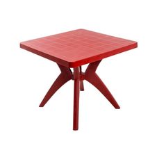 Mesa-Quadrada-Nature-Vermelha-Forte-Plastico