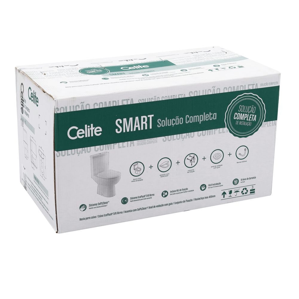 Kit-Bacia-Caixa-Assento-Complementos-Smart-Branco-Celite