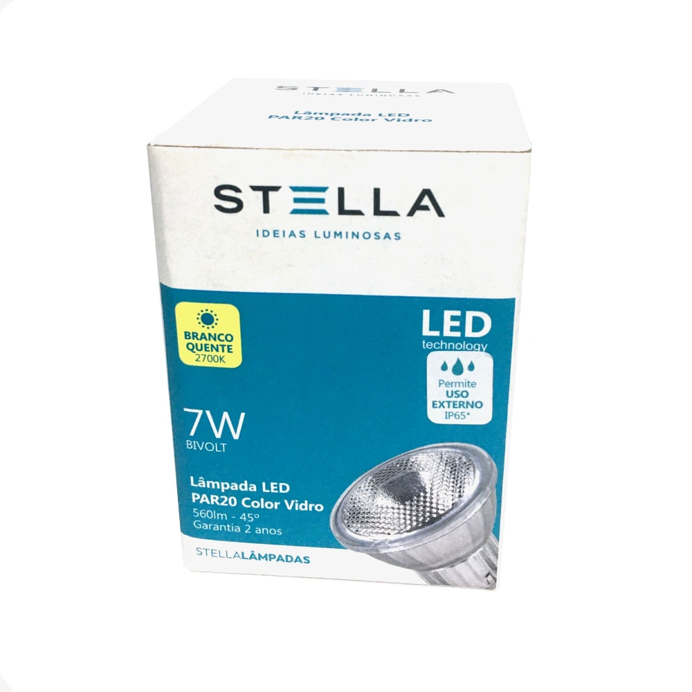 Lampada-LED-PAR20-Color-Vidro-Stella