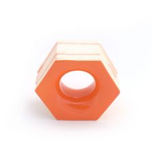 Cobogo-13x16cm-Favo-Arancione-Elemento-V