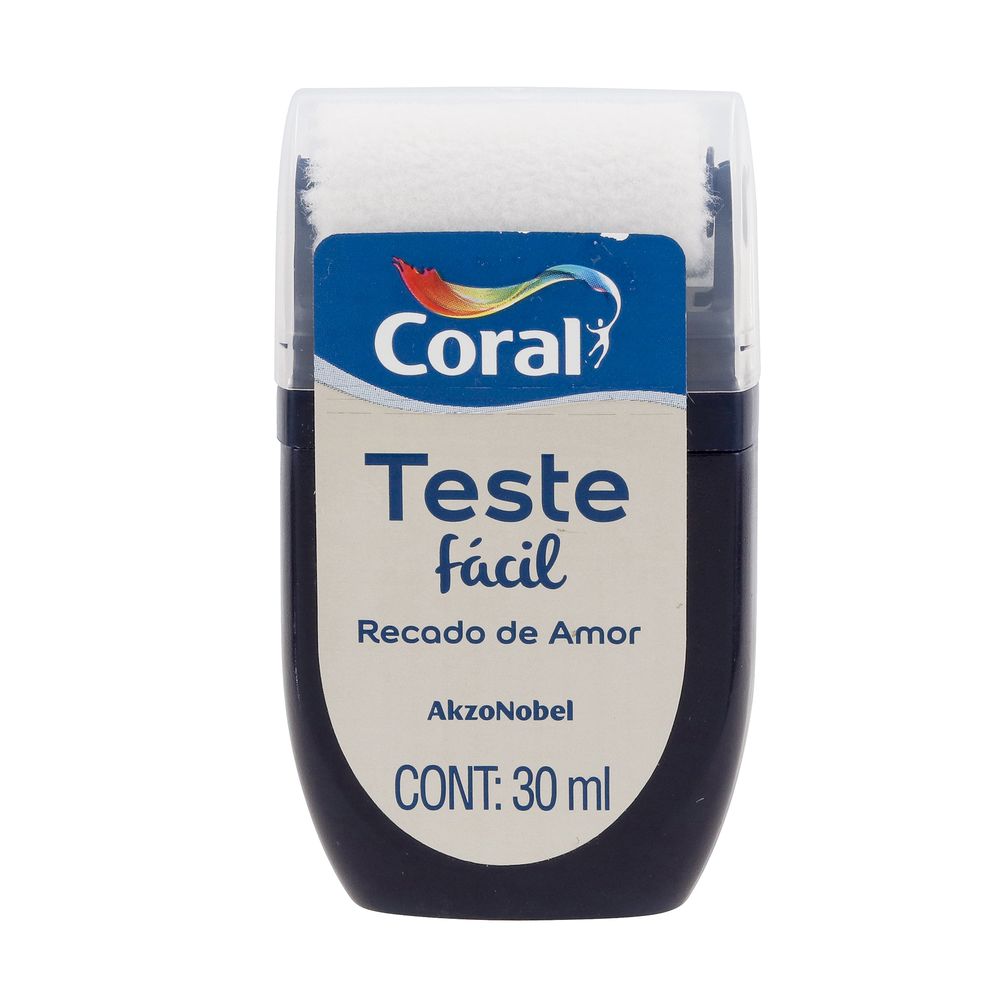 Tinta Teste Fácil 30ml Recado De Amor Coral Acal Home Center 7828