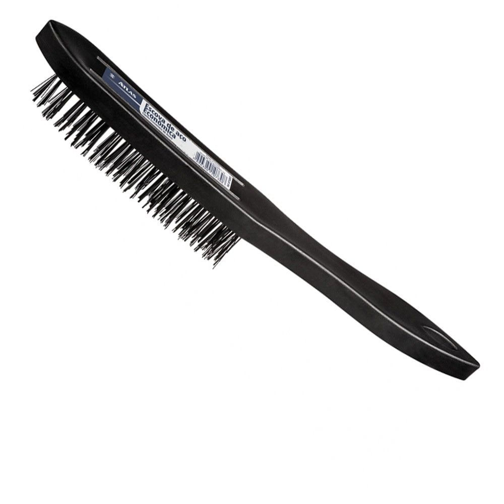 Escova de Aço 1820/6 6 Fileiras Atlas - Acal Home Center