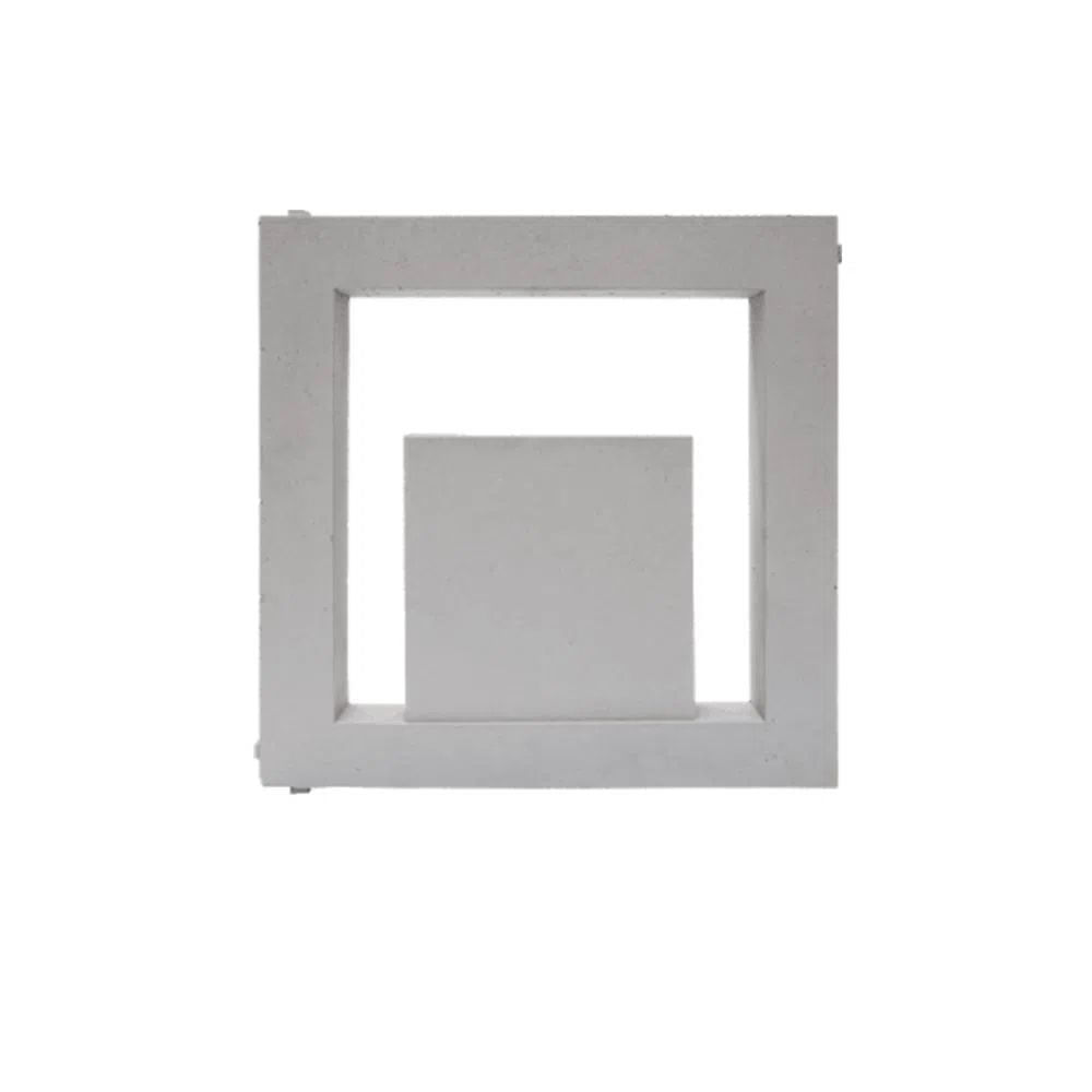 Cobogo-40X40X6Cm-Itacoa-Cube-Cinza-Gauss