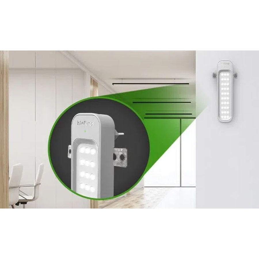 Luminária de Emergência Autônoma LEA 150 Intelbras Acal Home Center