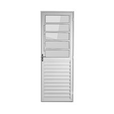 Porta-Abrir-210x080m-com-Basculante-Vidro-Natural-Esquerda-Canelado-Esquadria-Lider-719919