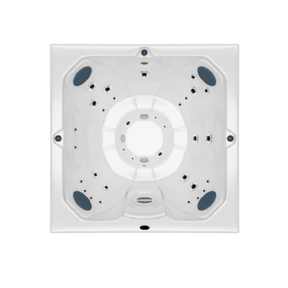 Spa J195 180cm x 180cm x 89cm Jacuzzi Acal Home Center