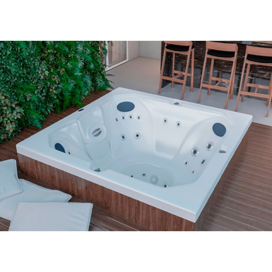 Spa J195 180cm x 180cm x 89cm Jacuzzi Acal Home Center