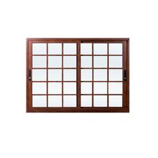 Janela-de-Correr-100x150cm-Vidro-Liso-Infinity-Quadriculada-Madeira-Lider-Esquadria