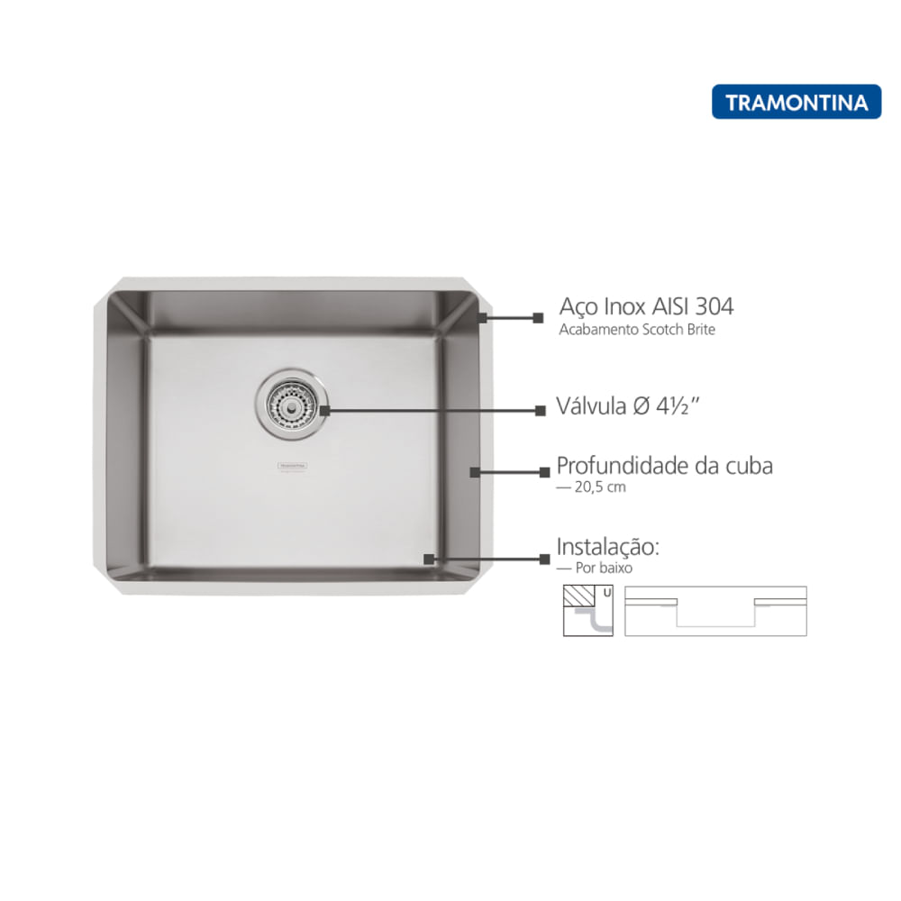 Cuba-De-Embutir-50X40-Com-Valvula-Aco-Inox-Scotch-Brite-50-U-Design-Collection-Quadrum-Undermount-Tramontina-709446