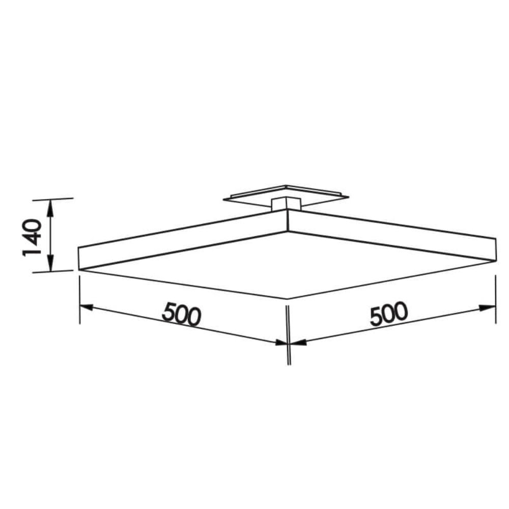 plafon-led-de-sobrepor-quadrado-40w-newline-623599