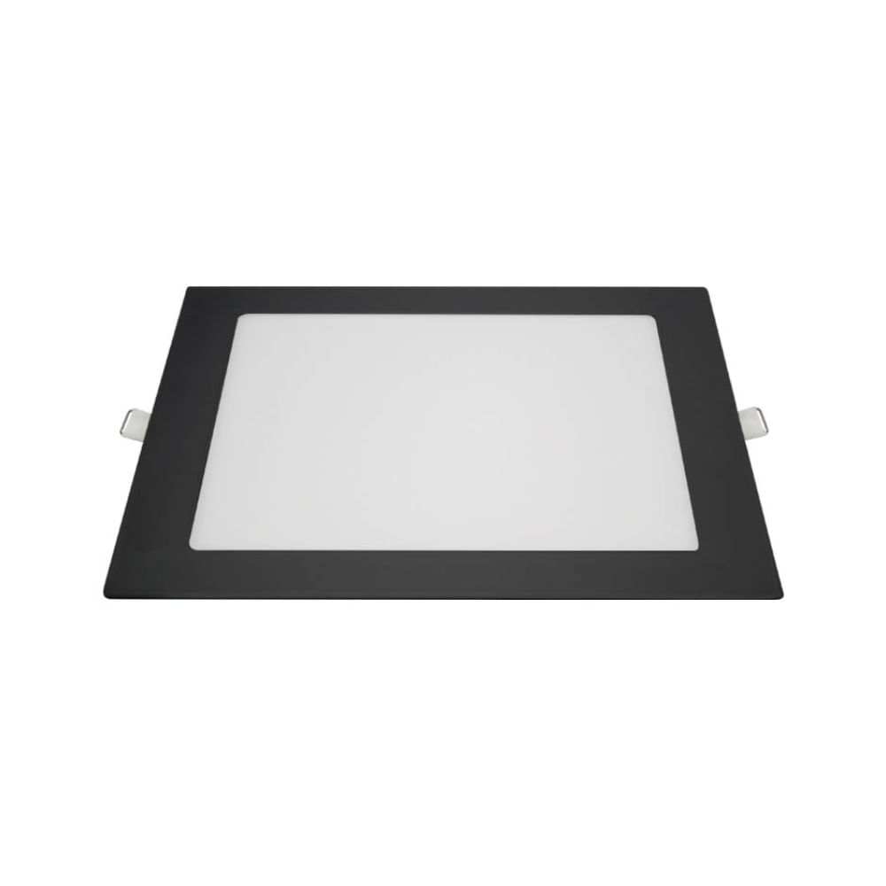 Painel-de-LED-18W-de-Embutir-Quadrado-218mm-Preto-6500K-Blumenau