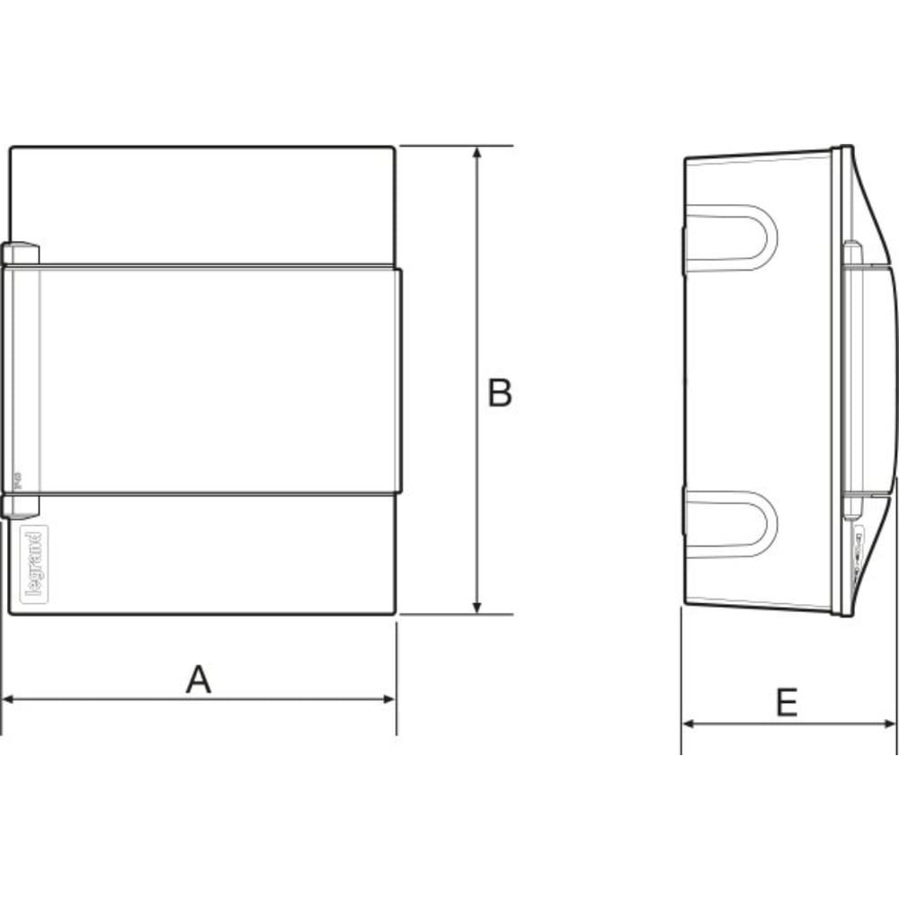 Quadro-de-Distribuicao-Sobrepor-Protectbox-8-Modulos-Din-Branco-Pial-Legrand-692359