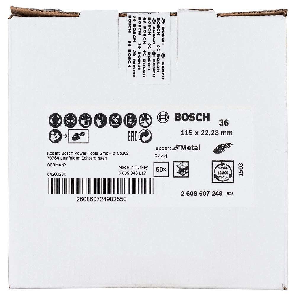 Disco-de-Lixa-115mm-Expert-For-Metal-GR36-Bosch