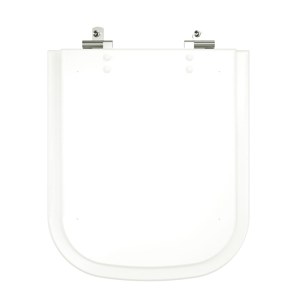 Assento-Sanitario-Quadra-Clean-Branco-Polido-Policlass