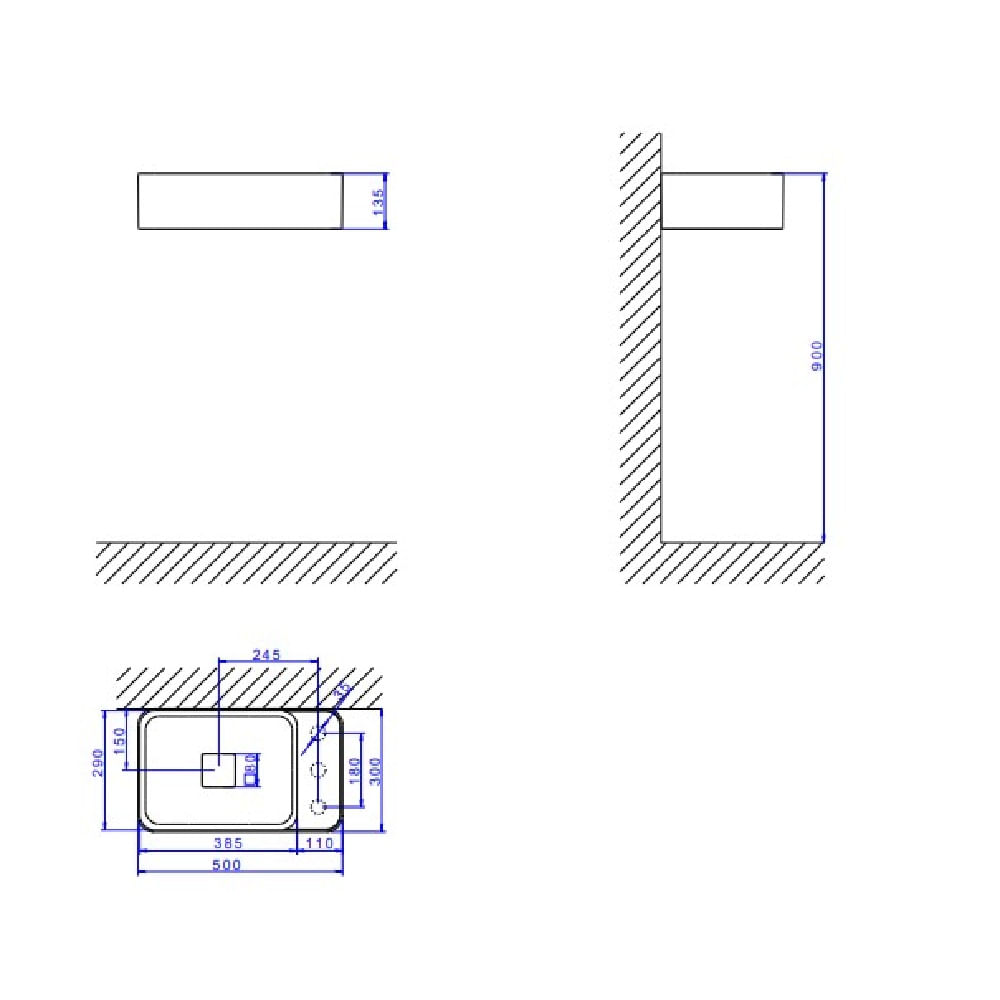 Cuba-Suspensa-Retangular-com-Mesa-a-Direita-50cm-Slim-Pistache-Deca-808040