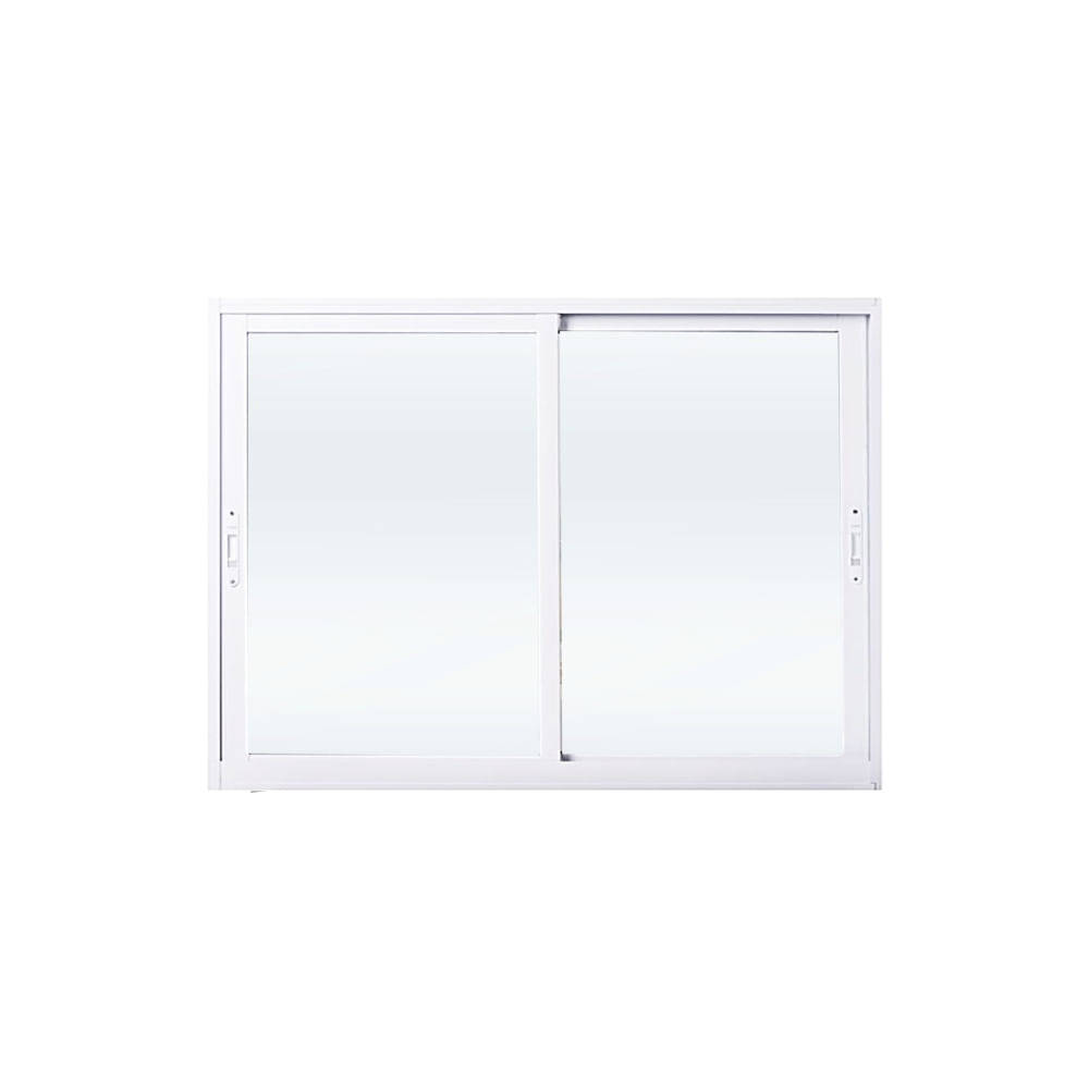 Janela-de-Correr-100x100cm-Vidro-Liso-Branco-Infinity-Lider-Esquadria