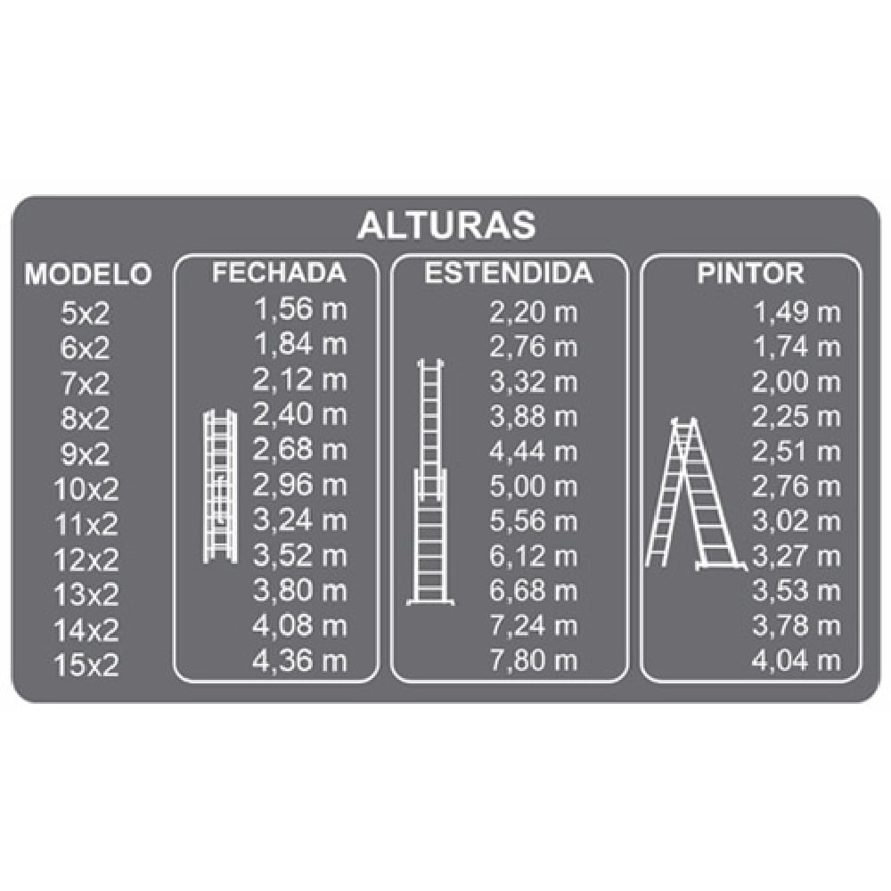 Escada-Extensiva-10x2-Degraus-3x1-Aluminio-Botafogo