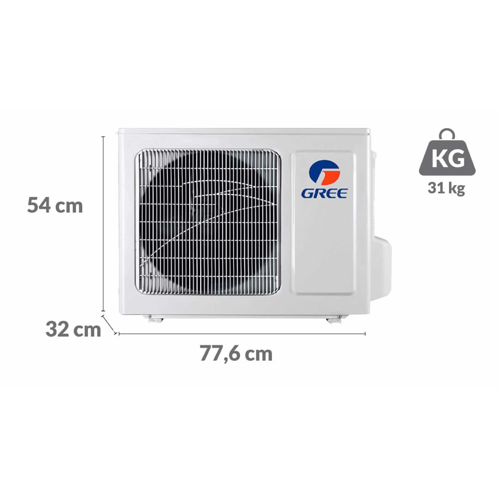 Ar-Condicionado 12000 Btus Eco Garden Inverter Gree - Acal Home Center