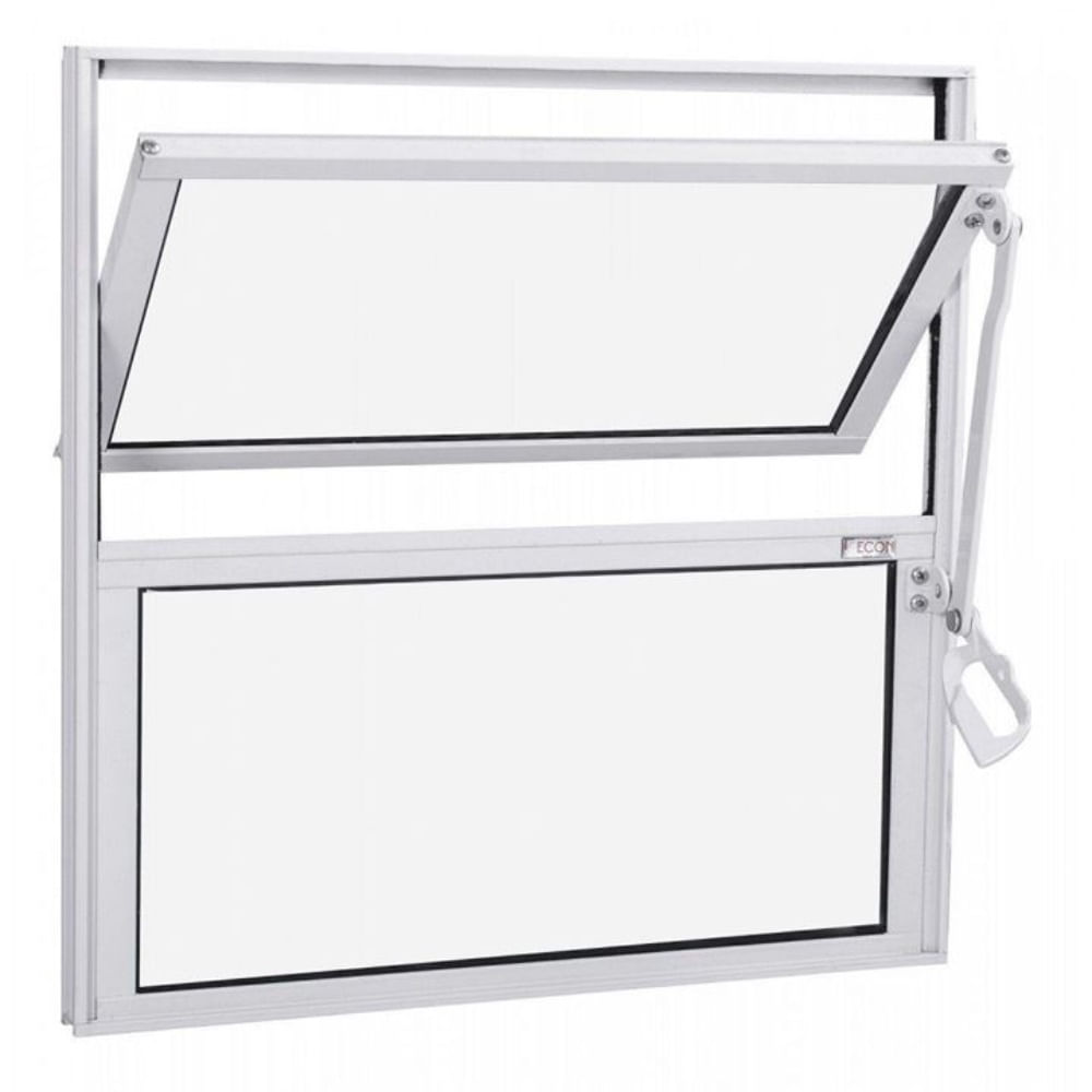 Janela-Basculante-40x40cm-Home-Vidro-Liso-Aluminio-Branco-Quality-Esquadria