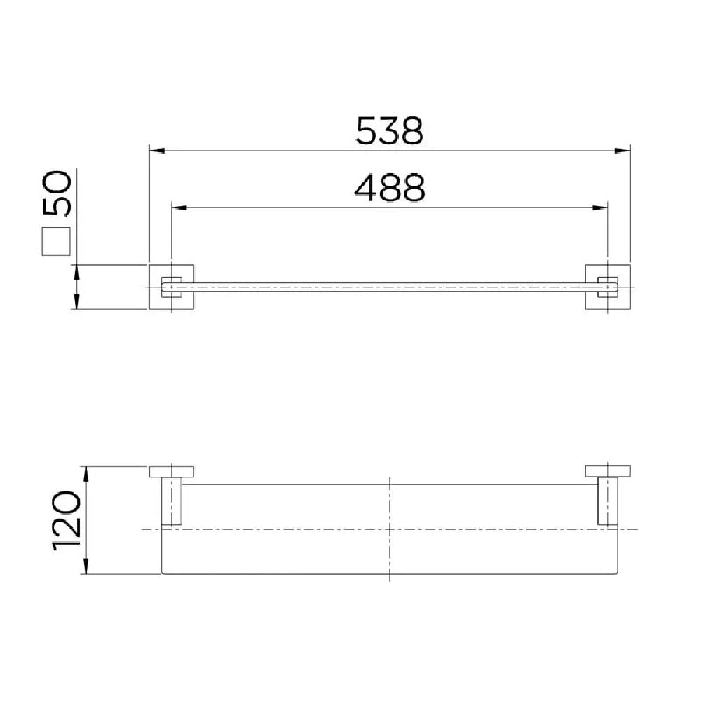 Prateleira-Square-com-Base-Ouro-Polido-Docol