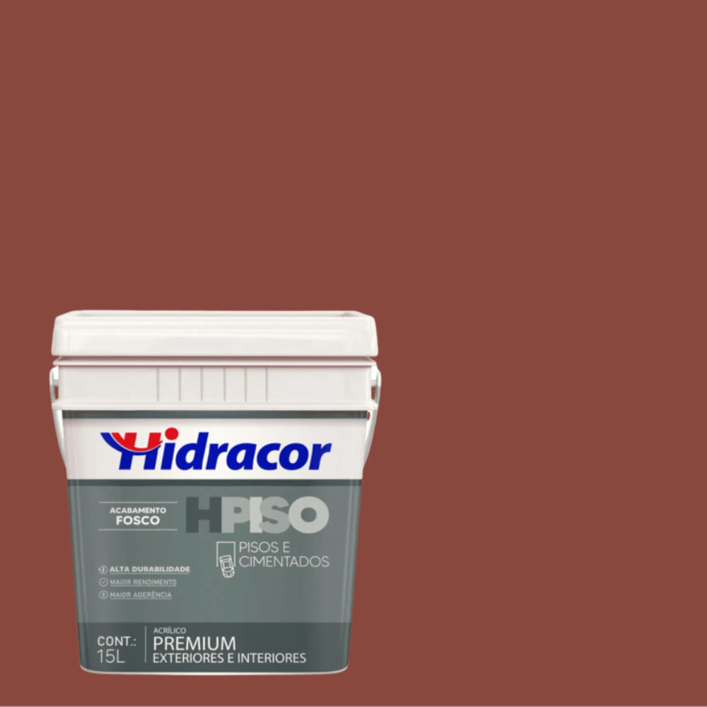 Tinta-HPiso-Vermelho-15L-Hidracor