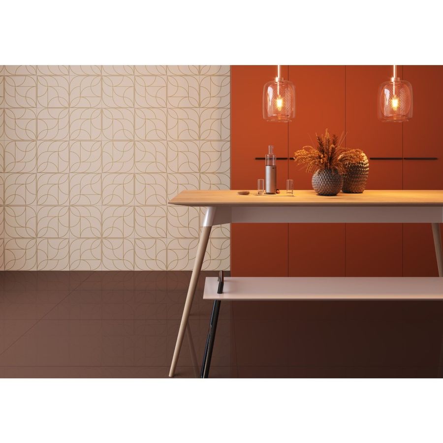 Revestimento 29x29cm Gavea Cinza Acetinado Decortiles Eliane Acal