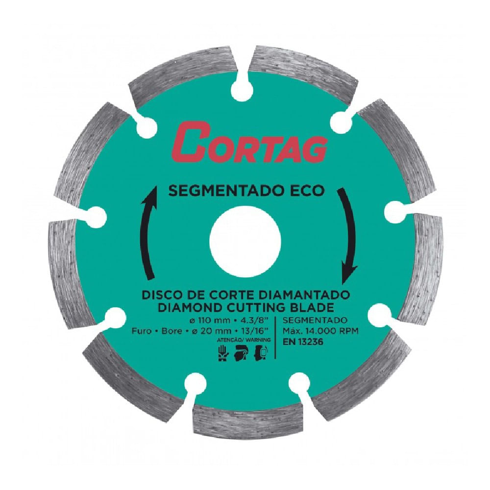 Disco-de-Corte-Diamantado-Segmentado-Eco-110mm-Furo-20mm-Cortag