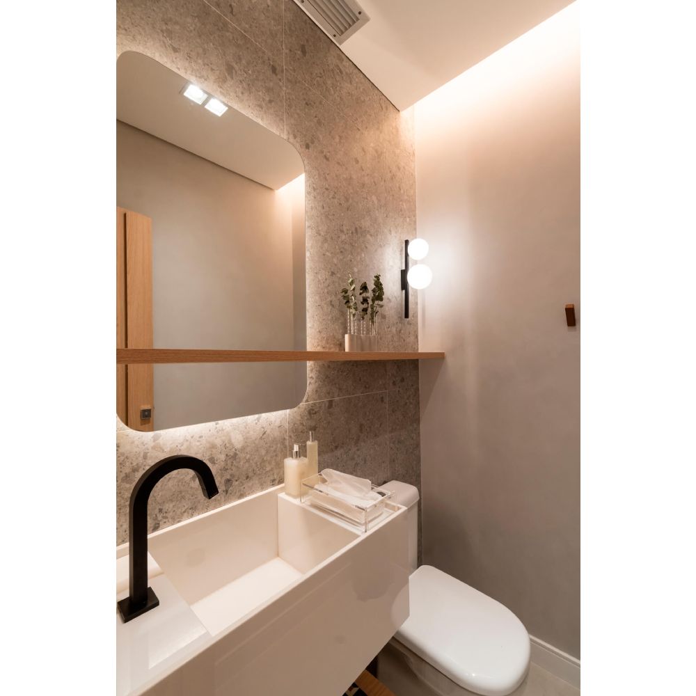 Porcelanato 60x120cm Foz Cinza Acetinado Tipo A Decortiles Eliane