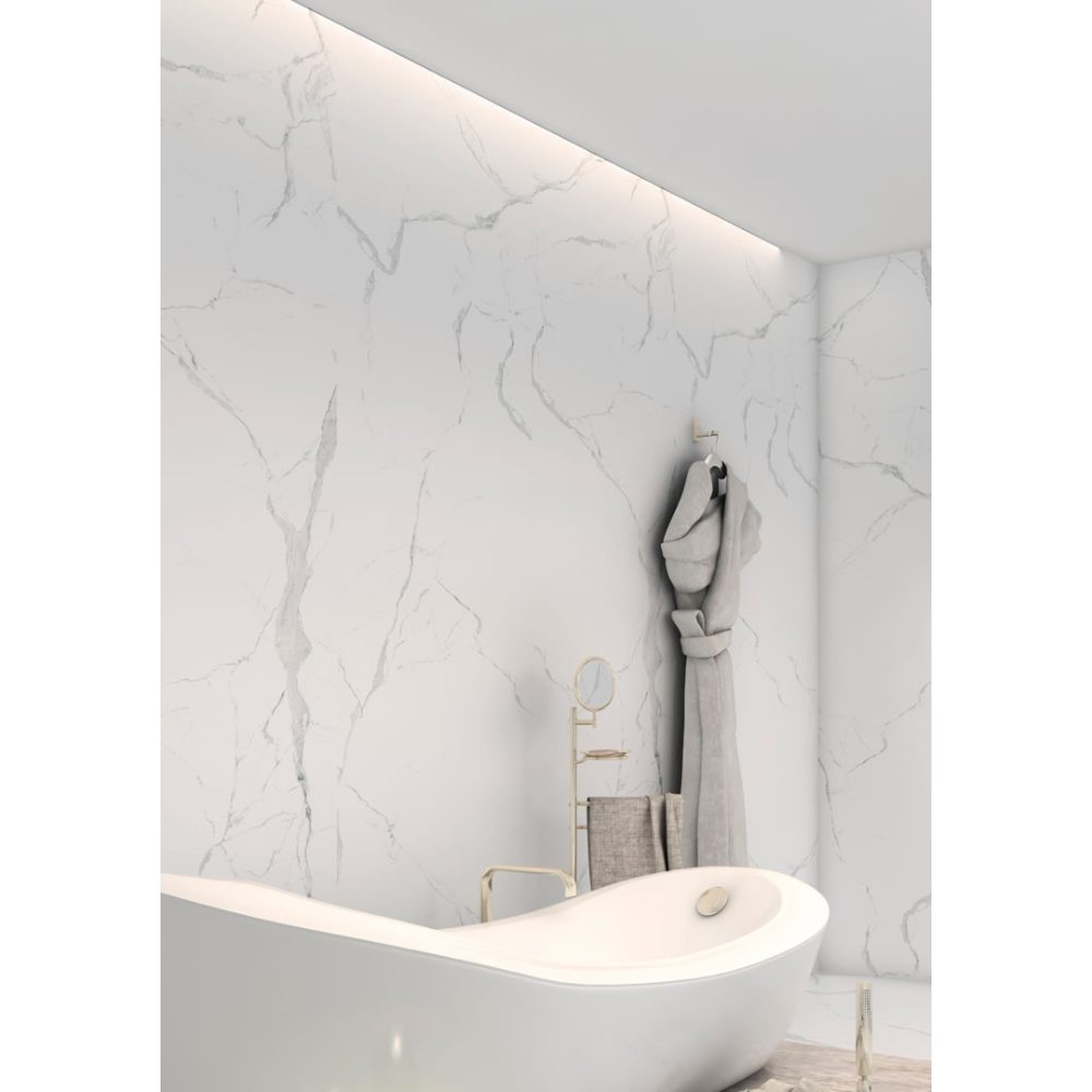 Porcelanato 120x120cm Calacatta Polido Decortiles Eliane Acal Home Center