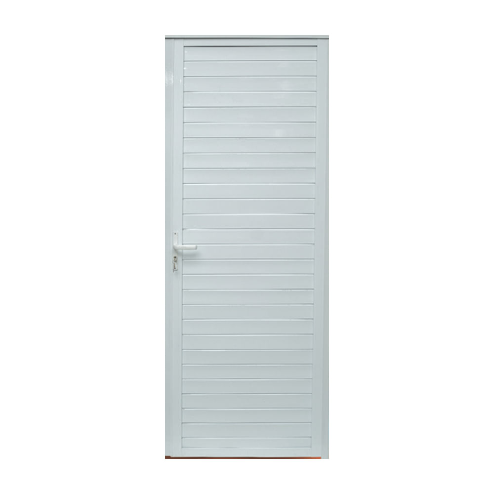 Porta-de-Giro-Lambril-210x80cm-Vidro-Liso-Lado-Direito-Branco-Quality-Esquadria