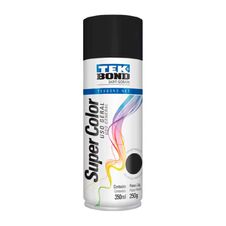 Tinta-Spray-350ml-Preto-Fosco-Tekbond