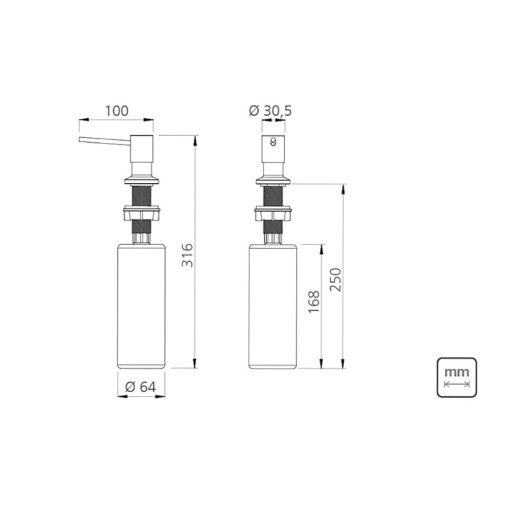 dosador-de-sabao-500ml-Inox-black-tramon-inox-2