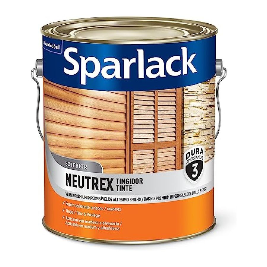 Verniz Sparlack Neutrex Bril Mogno 3,6L Coral - Acal Home Center