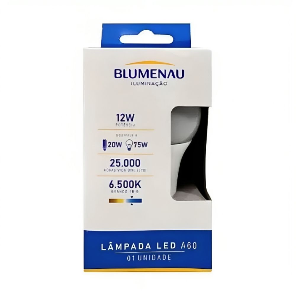Lampada-Bulbo-Branca-LED-12W-A60-6500K-Blumenau