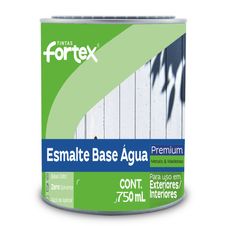 Esmalte-Base-Agua-Fortmax-Branco-Neve-Brilhante-750ml-Fortex