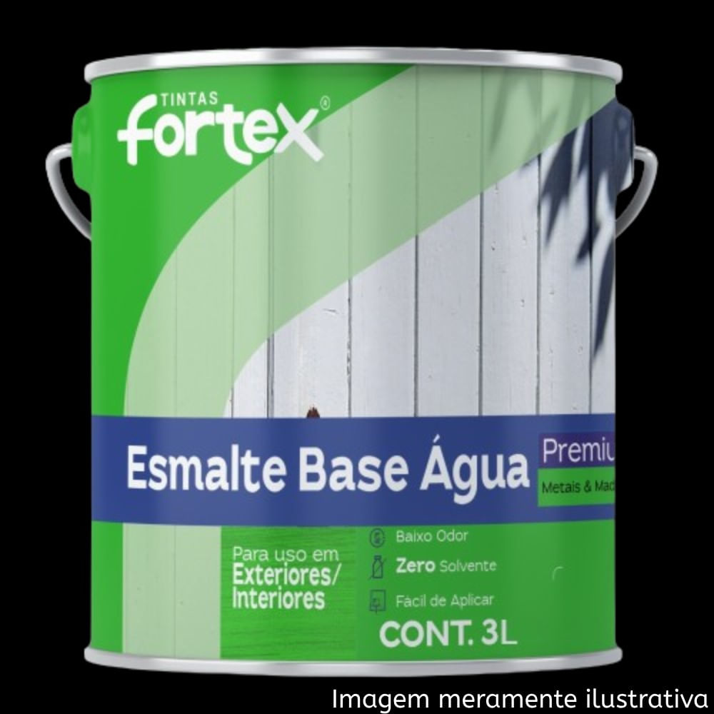 Esmalte-Base-Agua-Fortmax-Preto-Brilhante-3L-Fortex